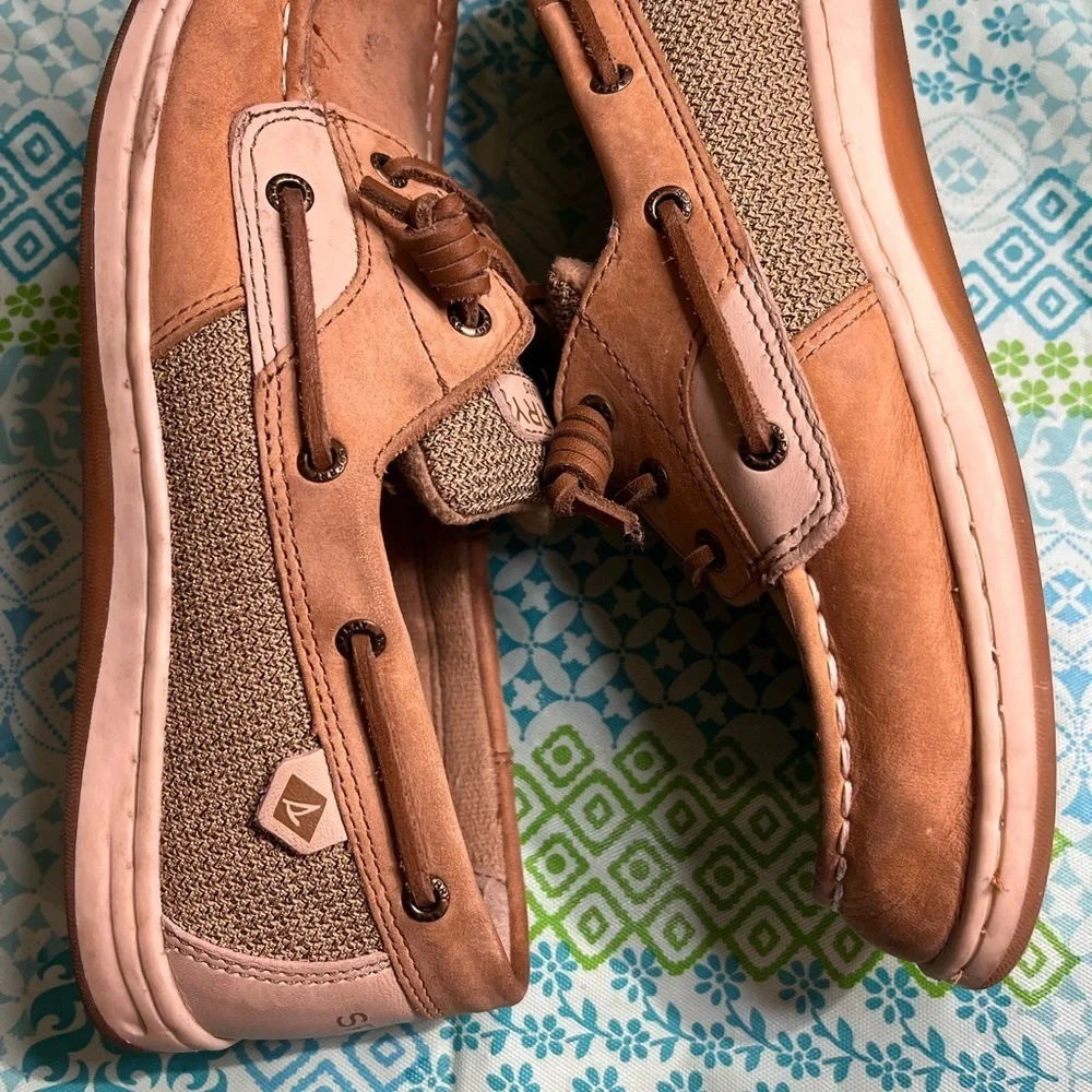 Sperry Women's Brown Boat Slippers